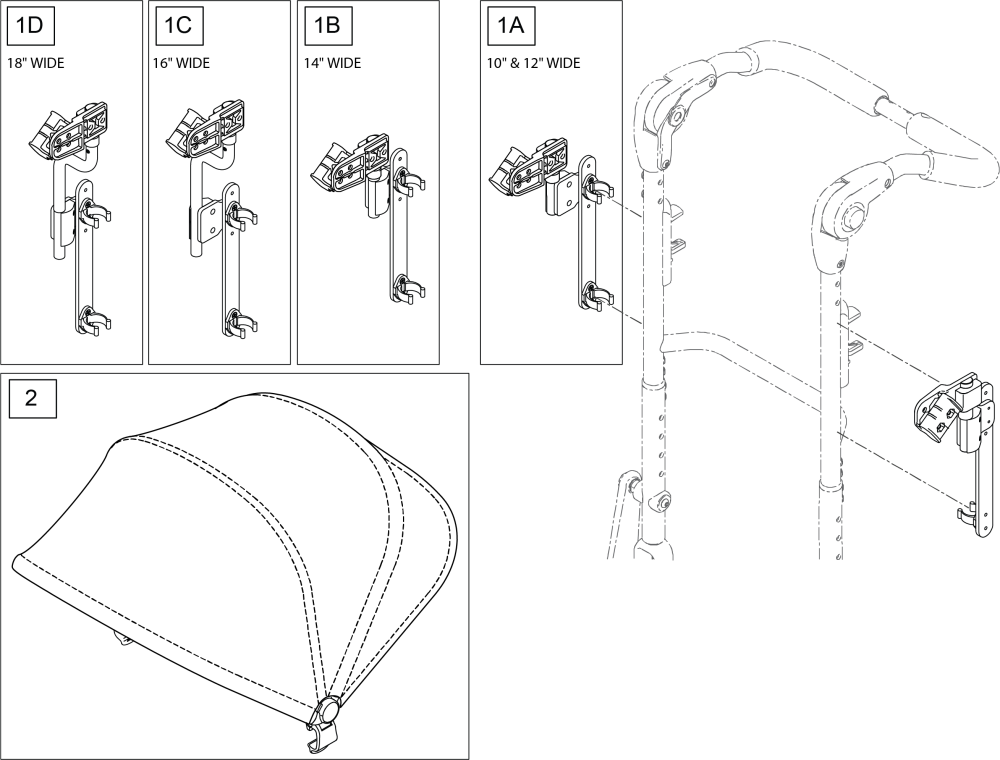 Canopy parts diagram