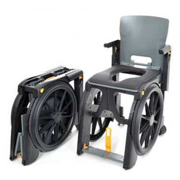 seatara wheelable travel commode