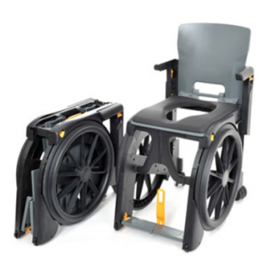 WheelAble Portable Shower Commode Chair