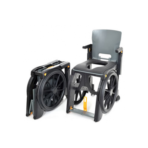 WheelAble Portable Shower Commode Chair