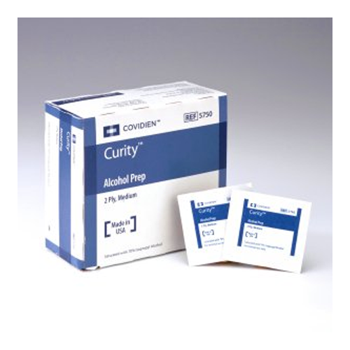 Curity Isopropyl Alcohol Pad, 70% Individual Packet Medium