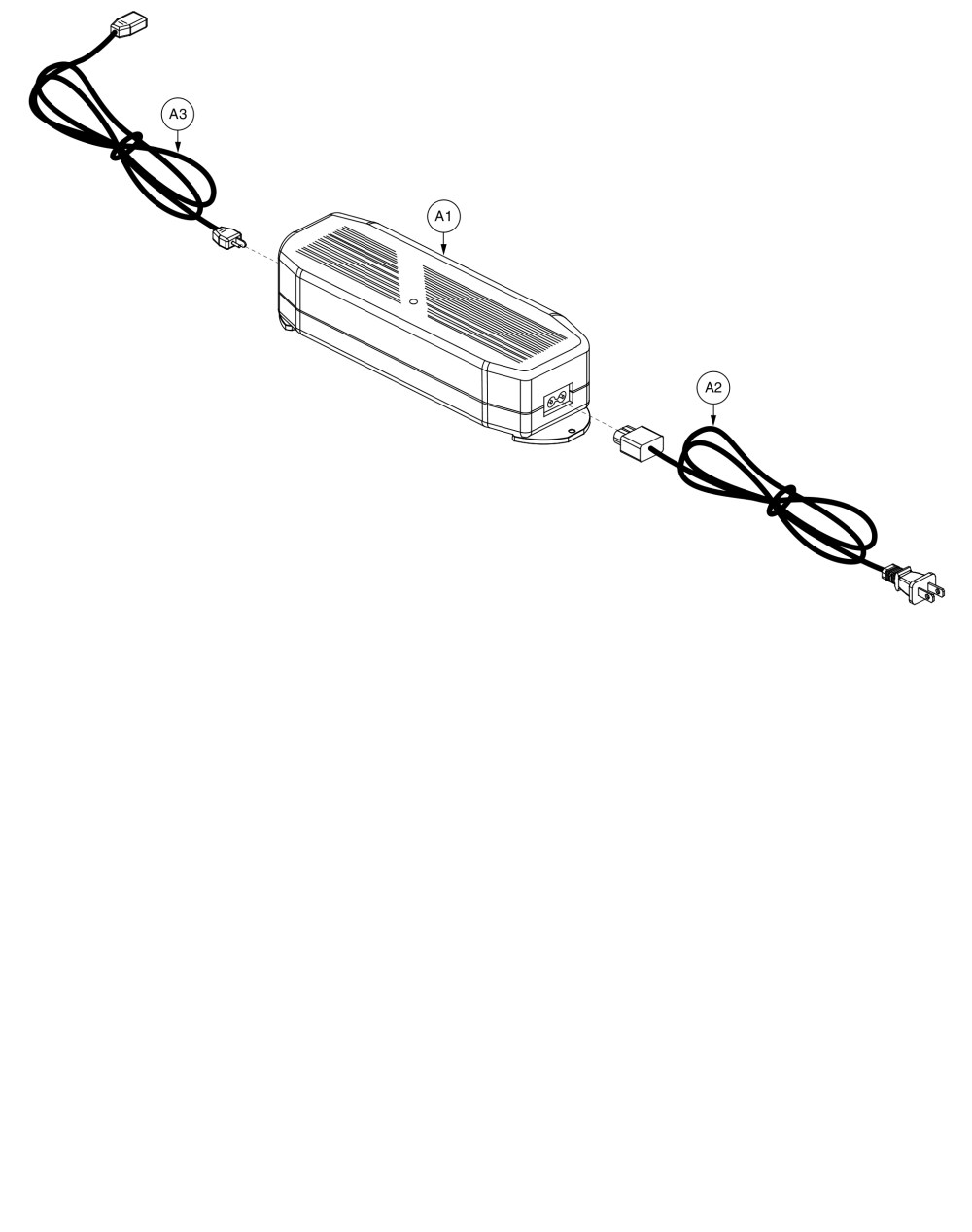 External Transformer parts diagram