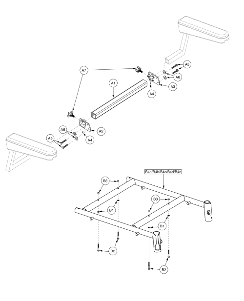 H - Frames - Pinchless Hinge - Elr Sa Taper Pin 24w parts diagram