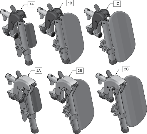 Swing In-out Ext Mount Elr & Alr Retrofit parts diagram