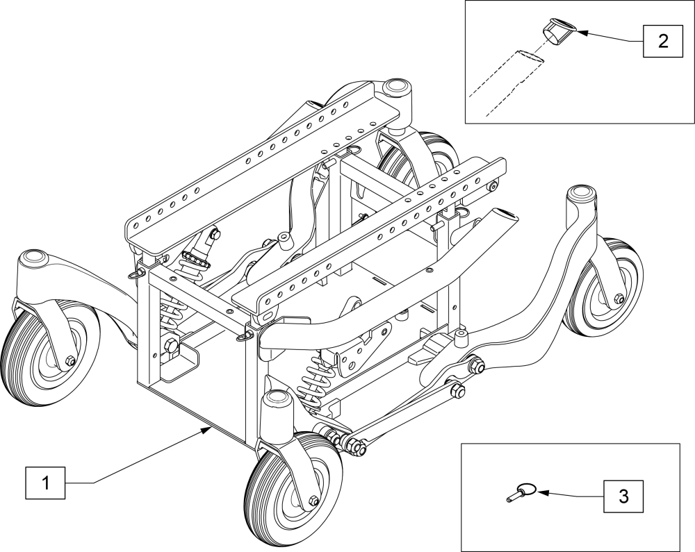 Frame parts diagram