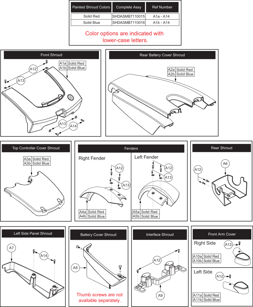 Shroud Assy - Solid, Rental Ready, Select 6 Series parts diagram