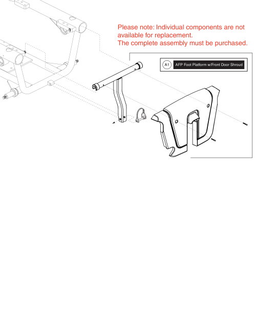 Battery Accessdoor For Afp, J6 parts diagram