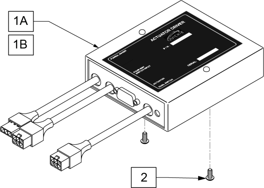 2/3 Axis Switch Boxes parts diagram