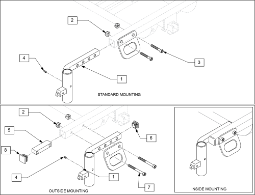Q200r Hanger Receiver parts diagram