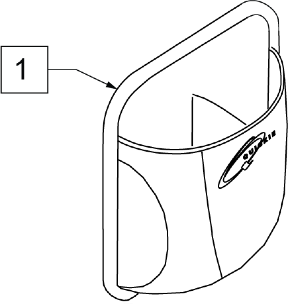 Quickie Side Pocket parts diagram
