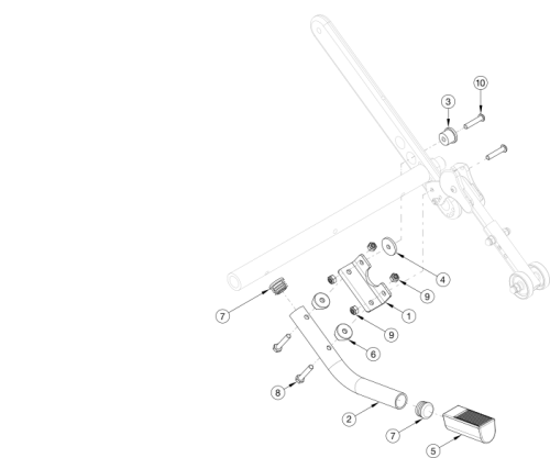Flip Tipping Lever parts diagram