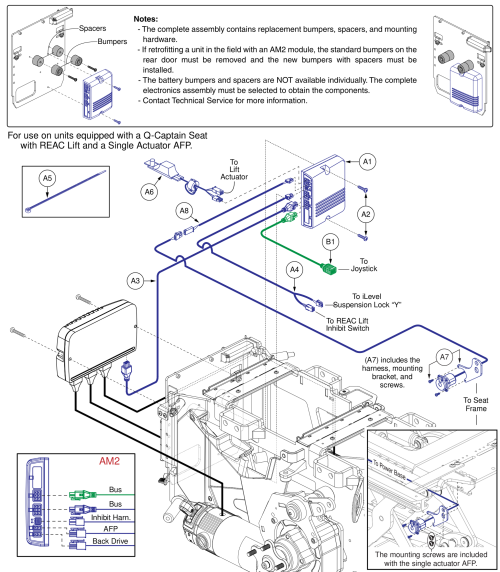 Ne+ Am2 For Q-captains W/ Reac Lift & Sing. Act. Afp, Stretto parts diagram