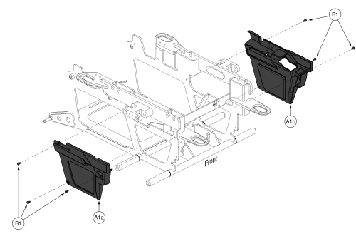 Side Frame Shrouds, R-trak parts diagram