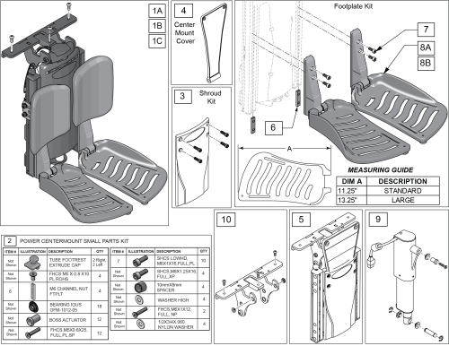 Replacement Parts: Mechanical