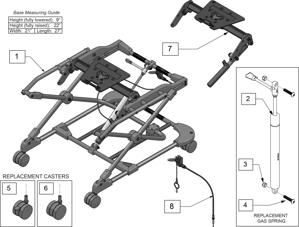 Zippie Voyage Eiz18 Replacement Parts by Quickie - Quickie Zippie Voyage Eiz18 Replacement Parts by Quickie - Quickie