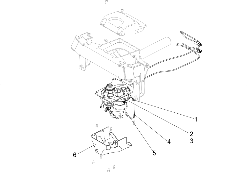 Steering Servo parts diagram