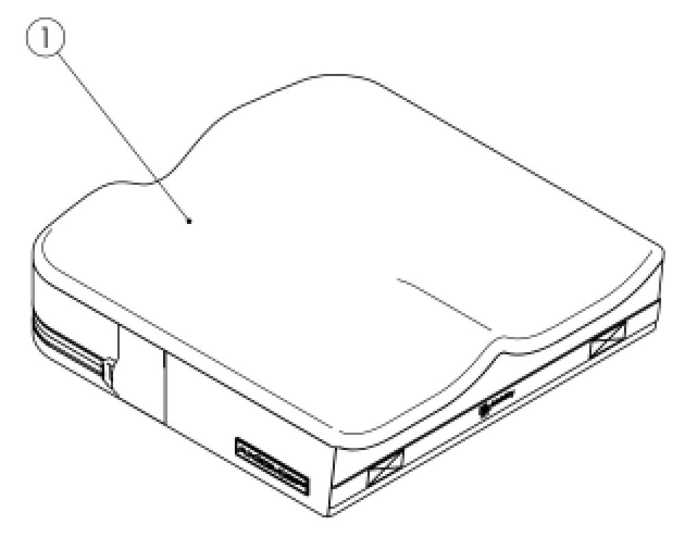 Axiom Sp Visco Outer Cushion Cover parts diagram