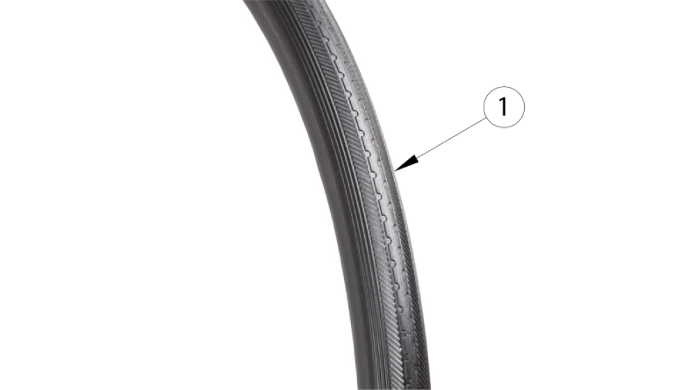 Spark Full Poly Tire parts diagram