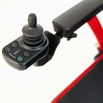 Image of the controller showing buttons and joystick