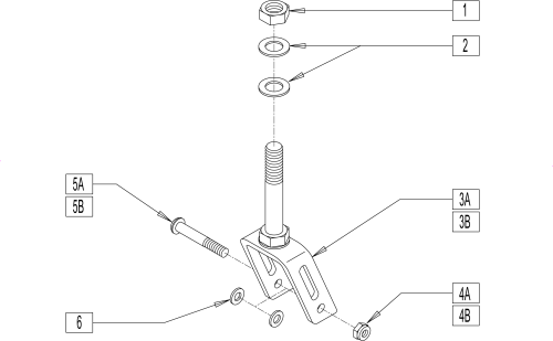 Front Fork Assembly parts diagram