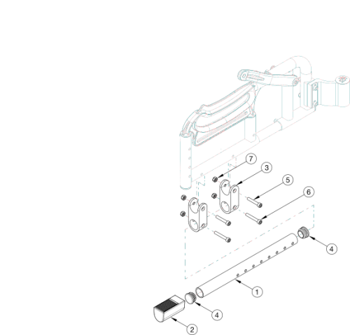 Arc Tipping Lever parts diagram