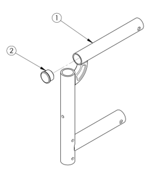 Spark Swing Away Front Frame parts diagram