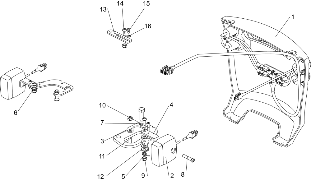 Lights parts diagram