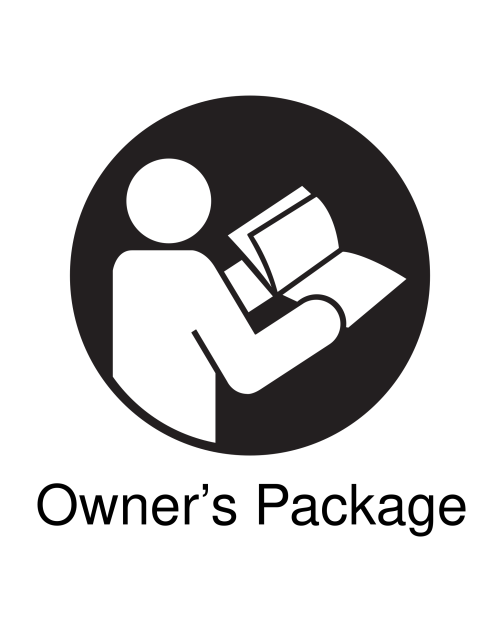 Owner's Package, Domestic, R-trak parts diagram