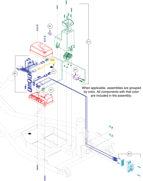 4 Wheel R-series Controller Assy, Victory 9.2 parts diagram