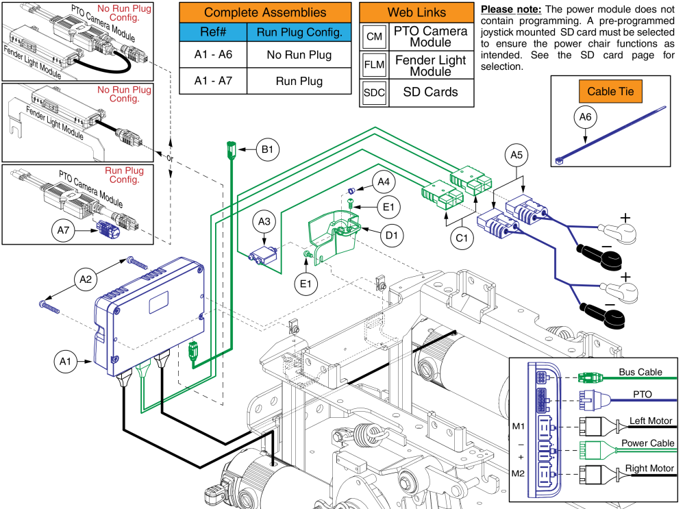 Ql3 Electronics, Std. Motors, Lighting Fenders / Pto Qbc, Q6 Edge 2.0/3 parts diagram