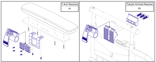 Tb Flex Joystick Receiver parts diagram