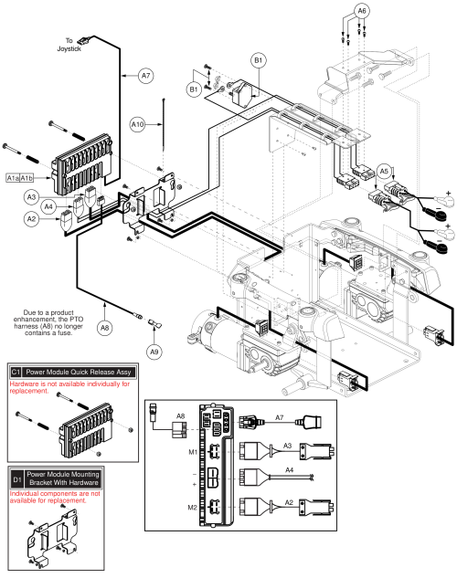 Vr2 Electronics, H2 Motor, Future Actuator Expansion, Q6000z parts diagram