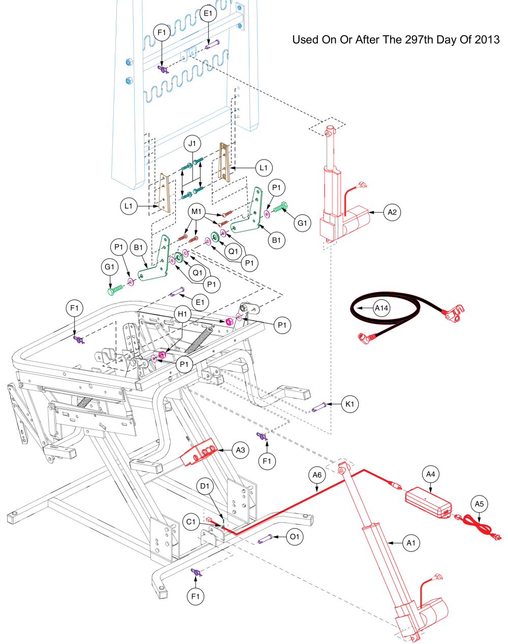 Standard - Used On Or After The 297 Day Of 2013, Le329713126s20 parts diagram