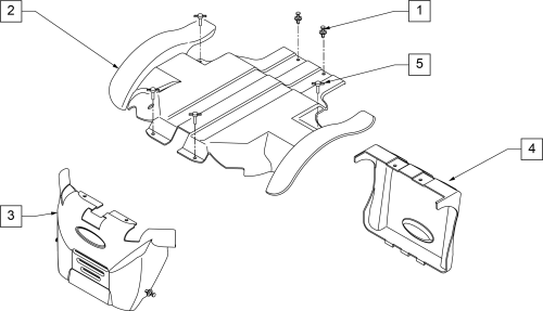 Pulse 6 - Shrouds parts diagram