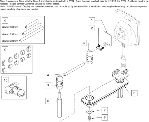 Link-it Omni For Pro parts diagram