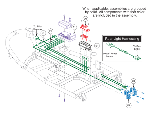 Controller Assembly, Revo 2.0 parts diagram