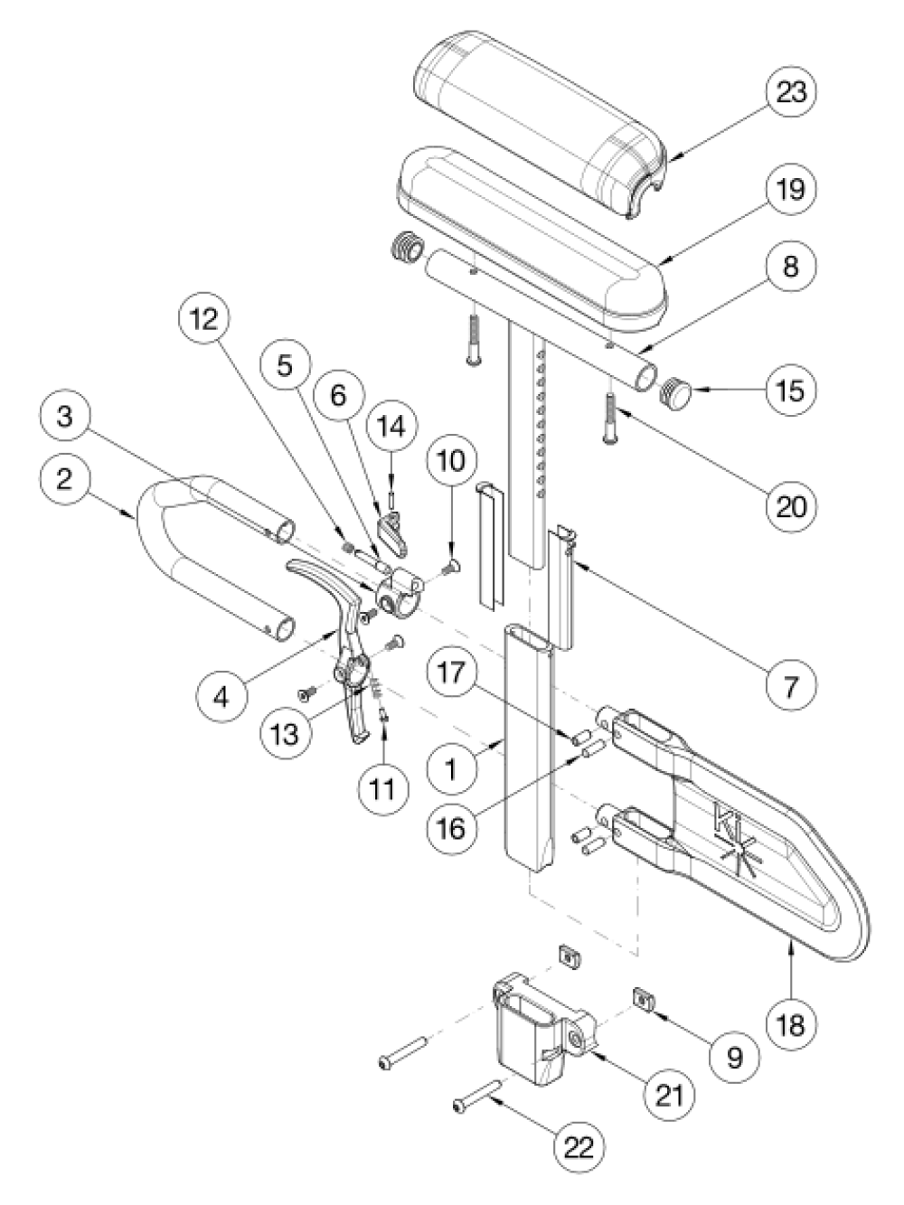 Catalyst E and 4E Replacement Parts by Ki Mobility - Wheelchair-Parts.com