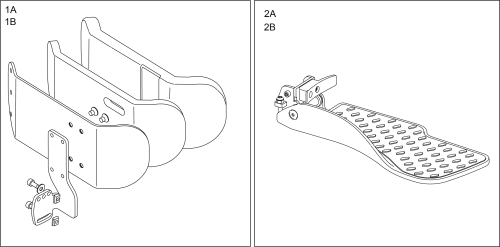 Center Mount Lower Assembly parts diagram