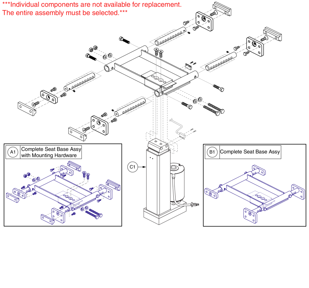 Power Elevating Seat, 14