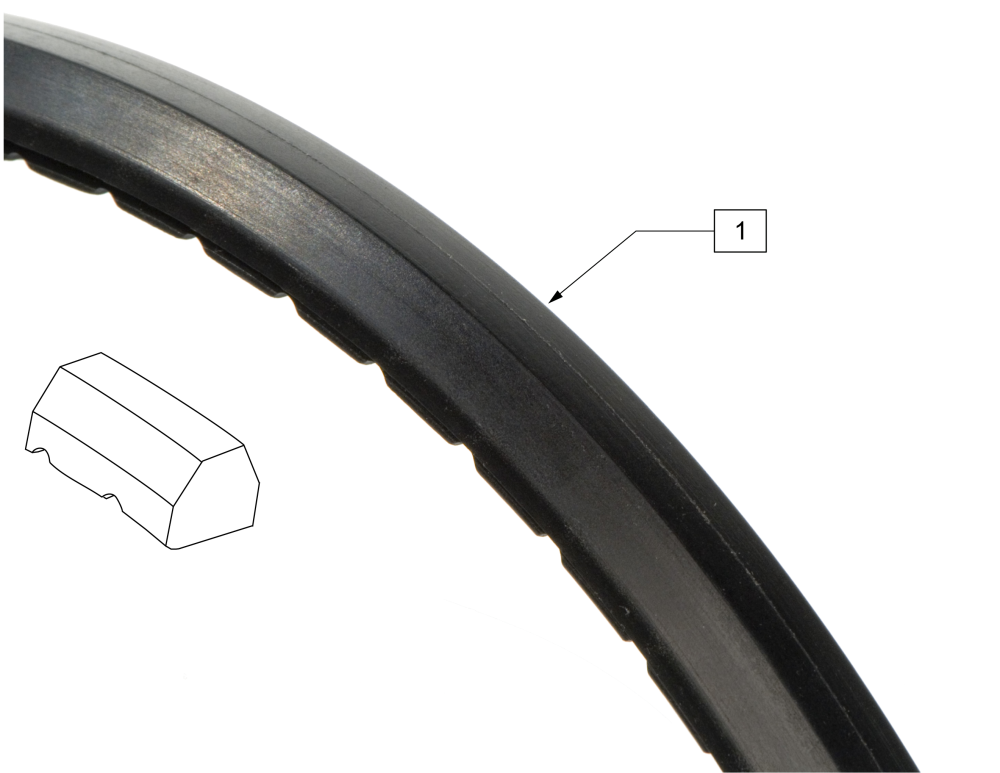 Low Poly Tire parts diagram