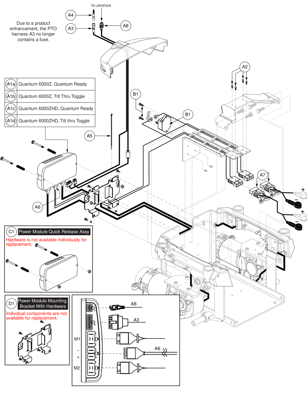 Ne+ Electronics, Hammer Motor, Quantum Ready/tilt Thru Toggle, Q6000z parts diagram