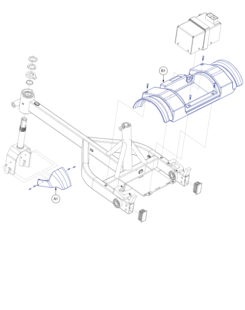 Shrouds - Iride parts diagram