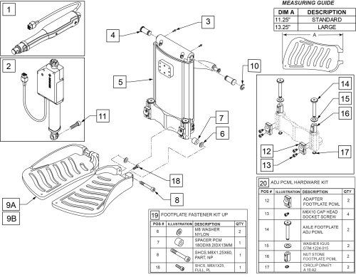 Up Power Center Mount Elr parts diagram