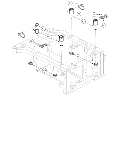 Quantum, Seat Tower Assembly, Jazzy 1113 Ats parts diagram