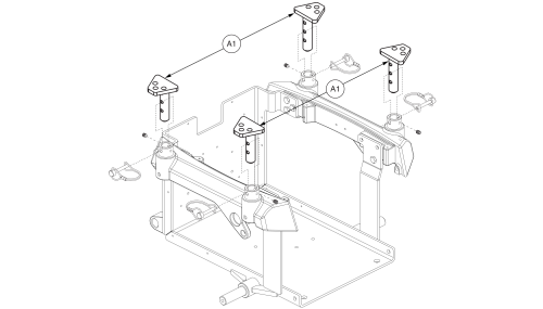 Fixed Seat Towers, 6000z, Tb2 parts diagram