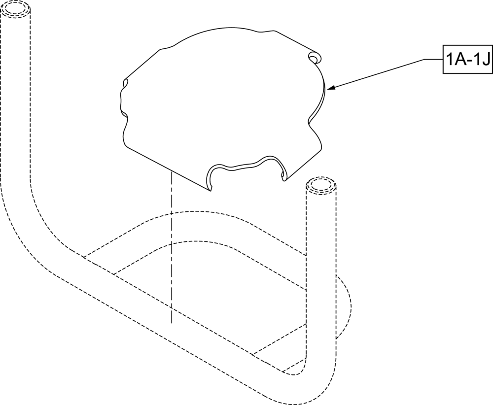 Footrest Cover parts diagram