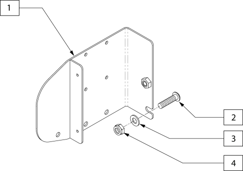 Ism Bracket parts diagram