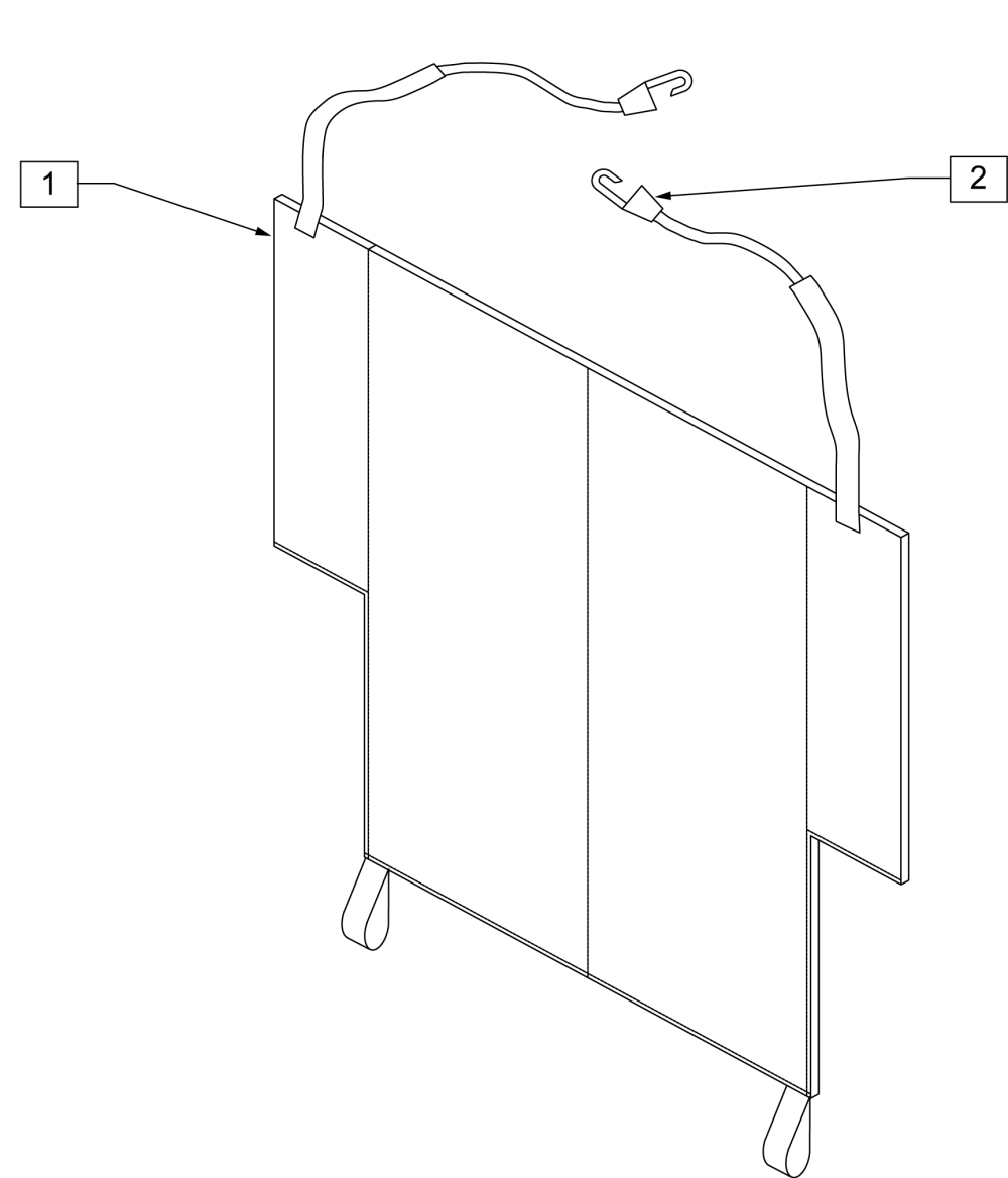 Backrest Cushion parts diagram