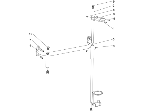 Cane Holder Kit Mps parts diagram