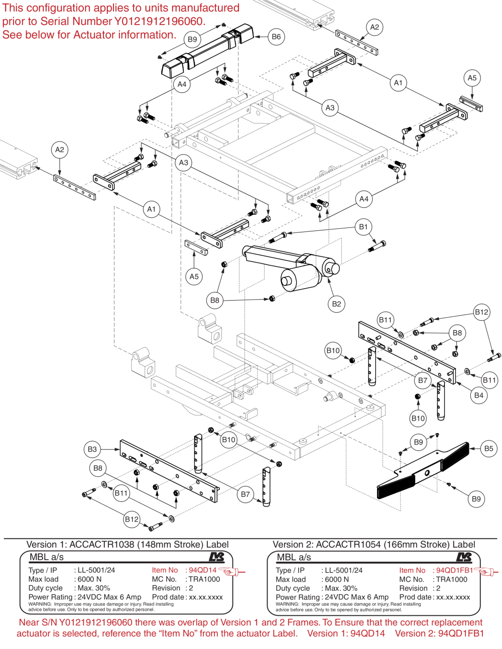 Tilt Base W/ Seat Interface, 12